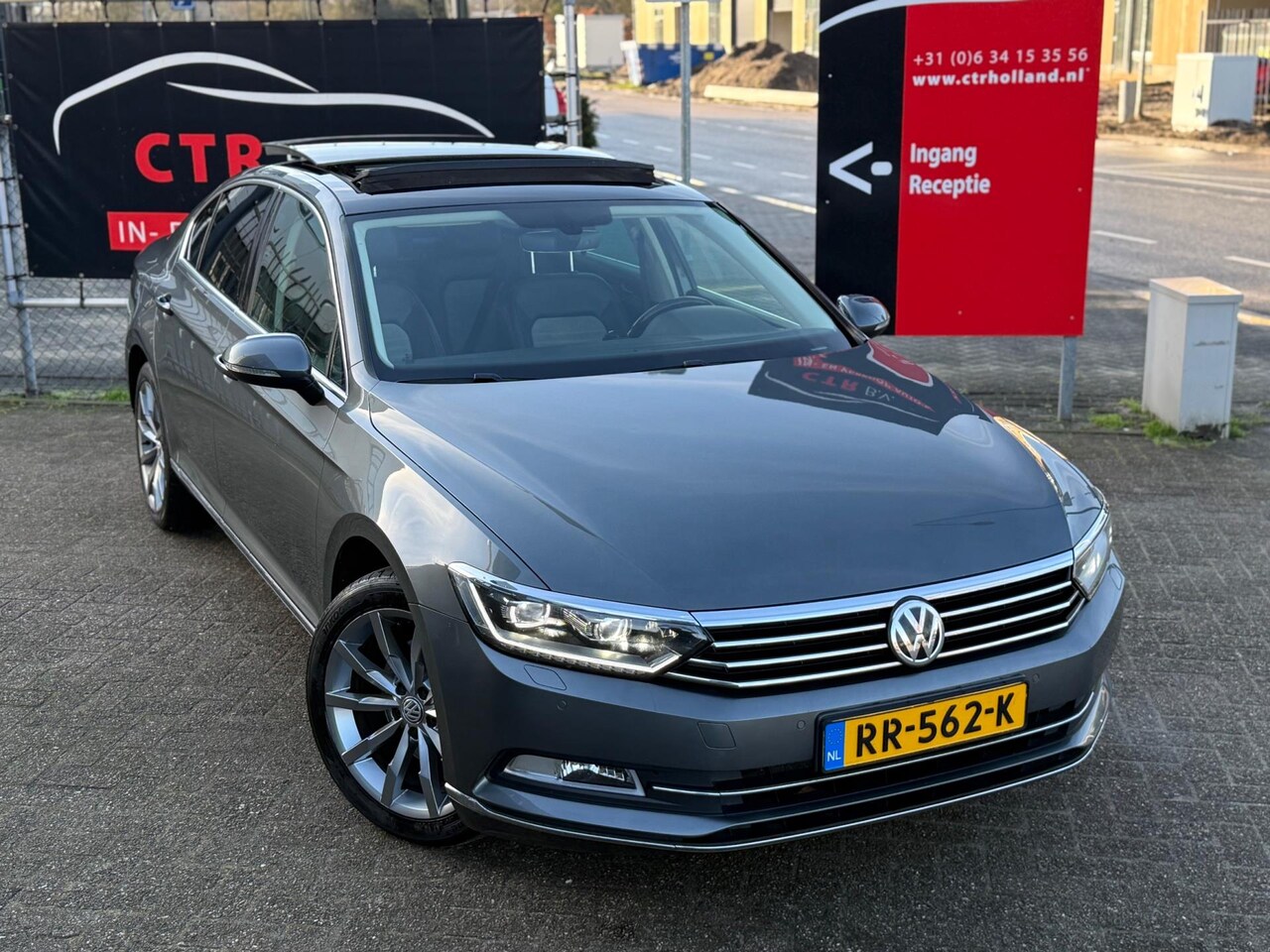 Volkswagen Passat - 2.0 TDI DSG Highline PANO|LED|STUURVERW|VOL,VOL!! - AutoWereld.nl