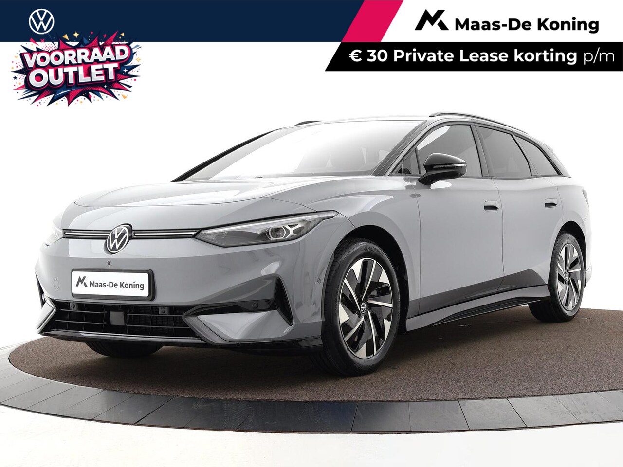 Volkswagen ID.7 Tourer - Limited Edition 77 kWh accu 286 PK · verwarmd stuurwiel · Draadloze telefoonlader · - AutoWereld.nl