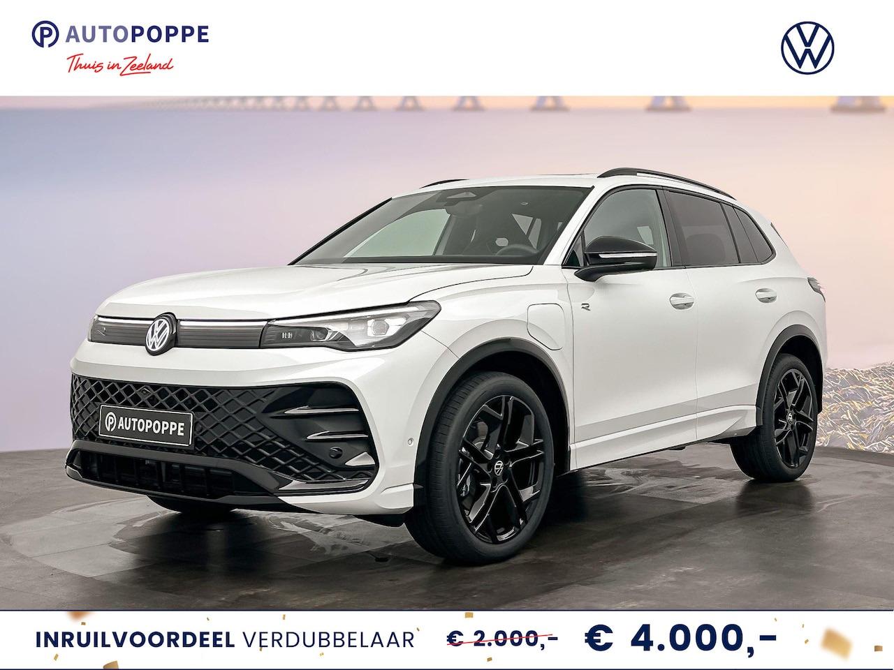 Volkswagen Tiguan - R-Line Edition Plug in Hybride 204 pk Black Style Pakket - AutoWereld.nl