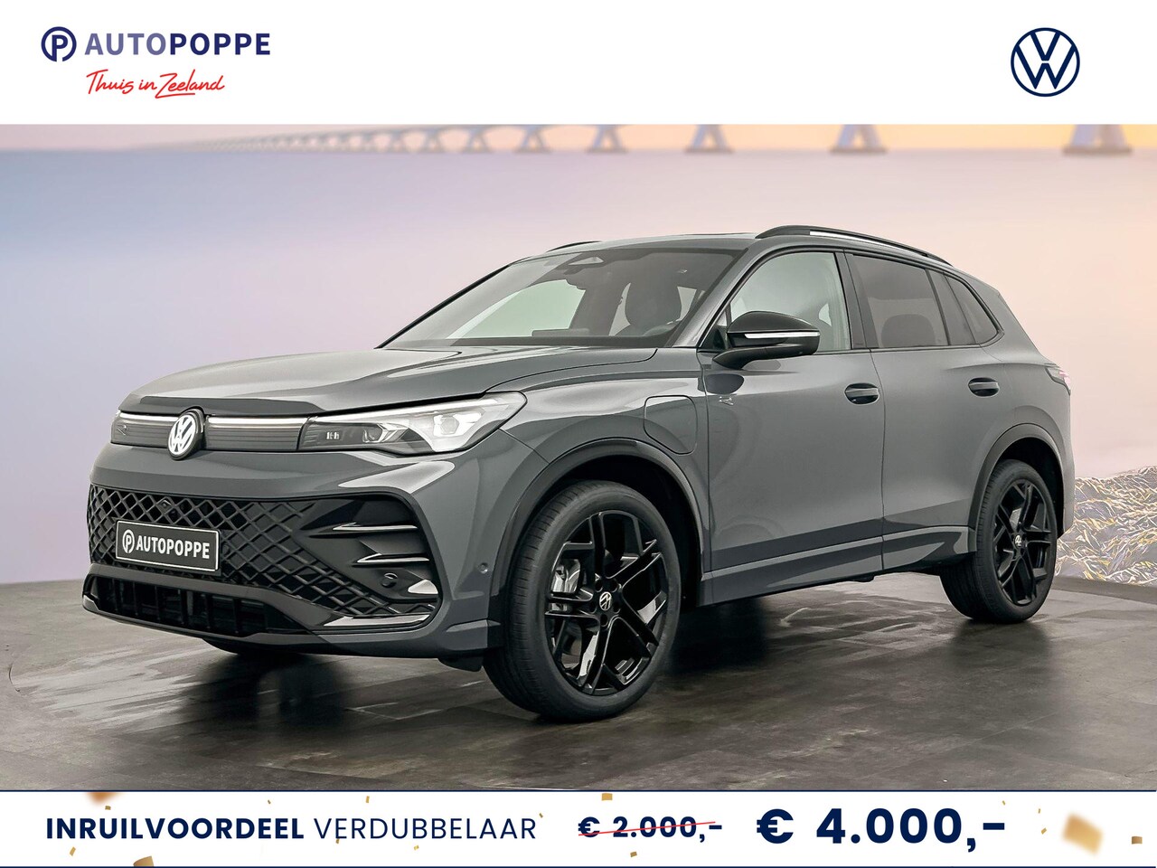 Volkswagen Tiguan - R-Line Edition Plug in Hybride 272 pk Black Style Pakket - AutoWereld.nl