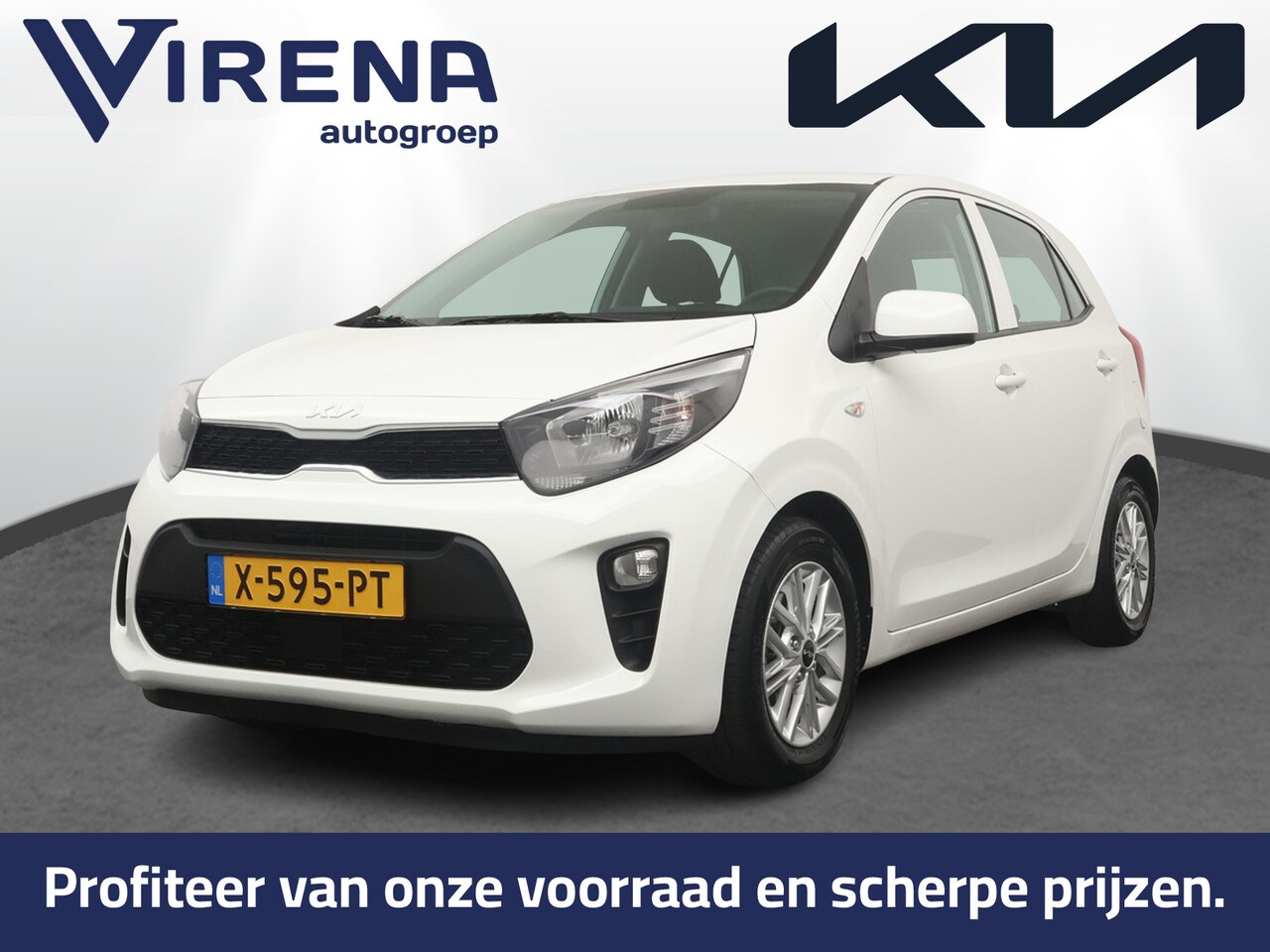 Kia Picanto - 1.0 DPi DynamicLine Automaat - Cruise Control - Airco - Apple CarPlay/Android Auto - LM Ve - AutoWereld.nl