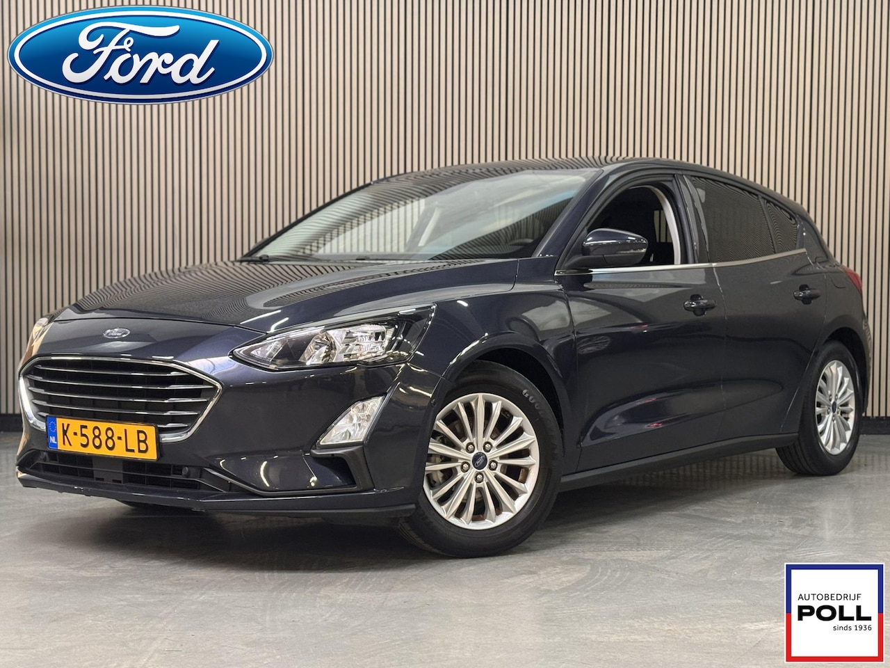 Ford Focus - 125pk Eco Hybrid Titanium X Navi Camera Winter Parking Dodehoek pack Keyless 5drs Dealeron - AutoWereld.nl