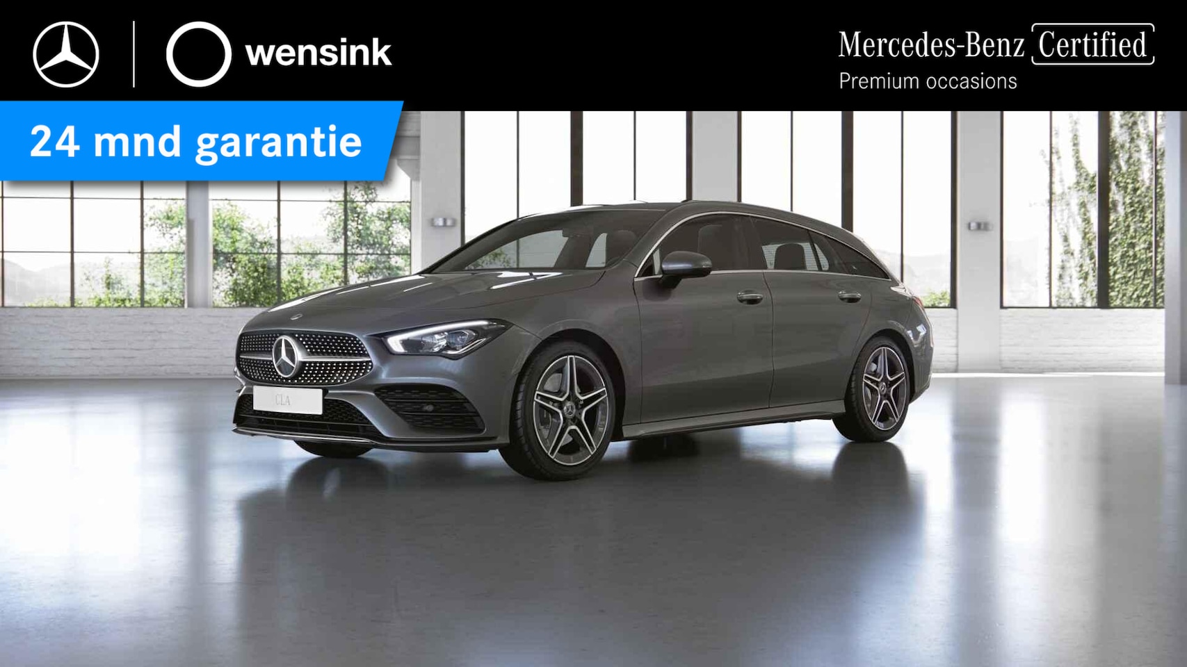 Mercedes-Benz CLA-klasse Shooting Brake - 250 e AMG Line | Widescreen | Stoelverwarming | Sfeerverlichting | Achteruitrijcamera | - AutoWereld.nl