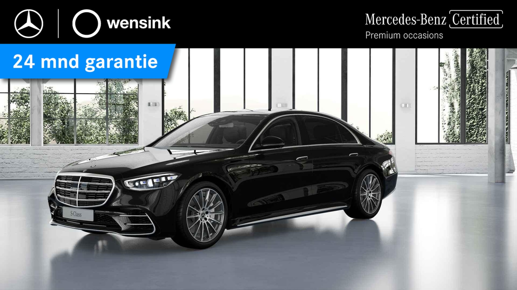 Mercedes-Benz S-klasse - 580 e Lang AMG Line |  Chauffeurspakket | Burmester | Panoramadak | Digital Light | Nappal - AutoWereld.nl
