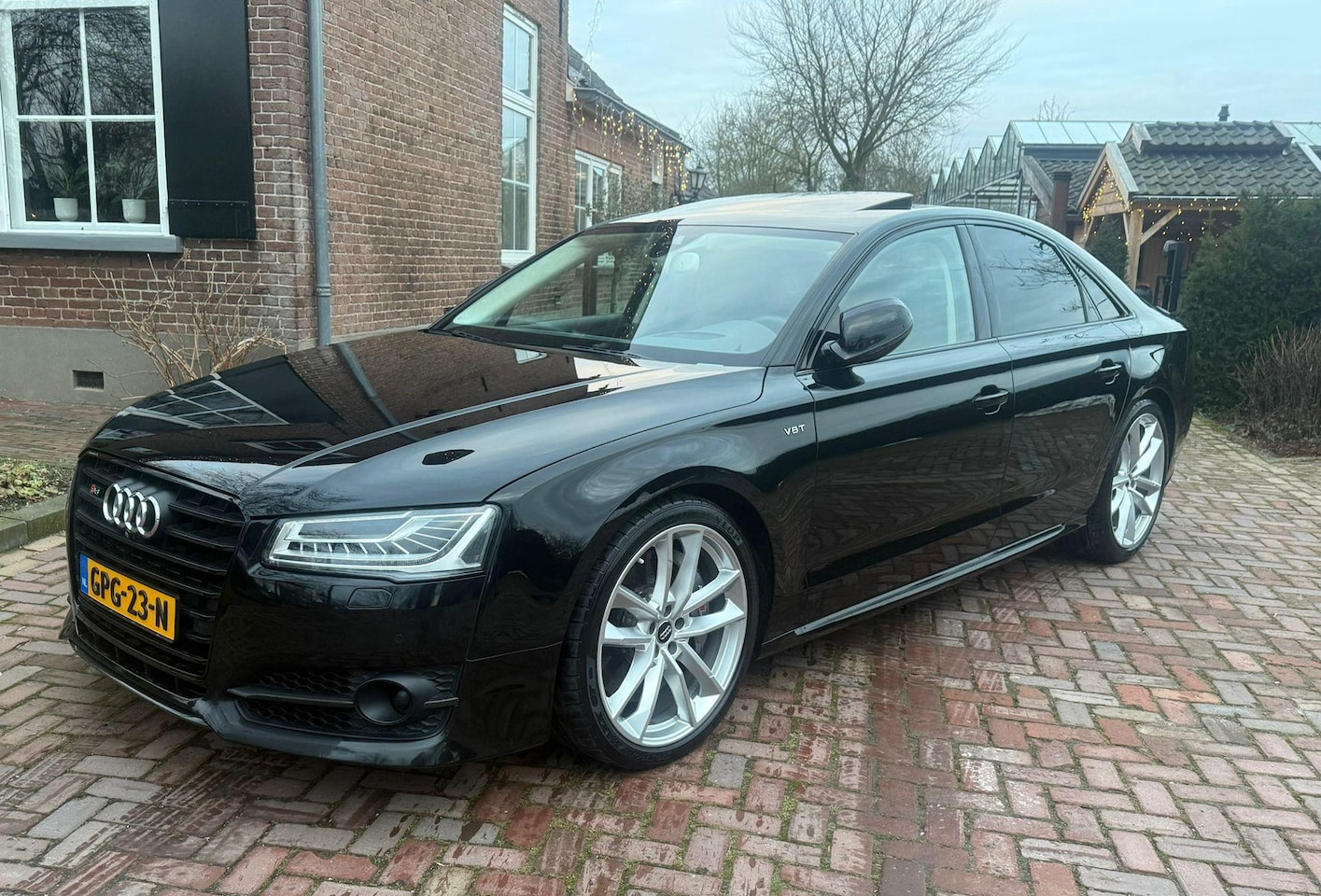 Audi A8 - 4.0 TFSI S8 plus quattro Pro Line+ Nieuwstaat!! HUD open dak  605PK!! - AutoWereld.nl