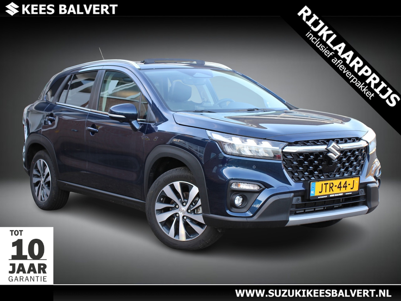 Suzuki S-Cross - 1.5 Style Hybrid Automaat | Opendak | 10 jaar Garantie | Leer | - AutoWereld.nl