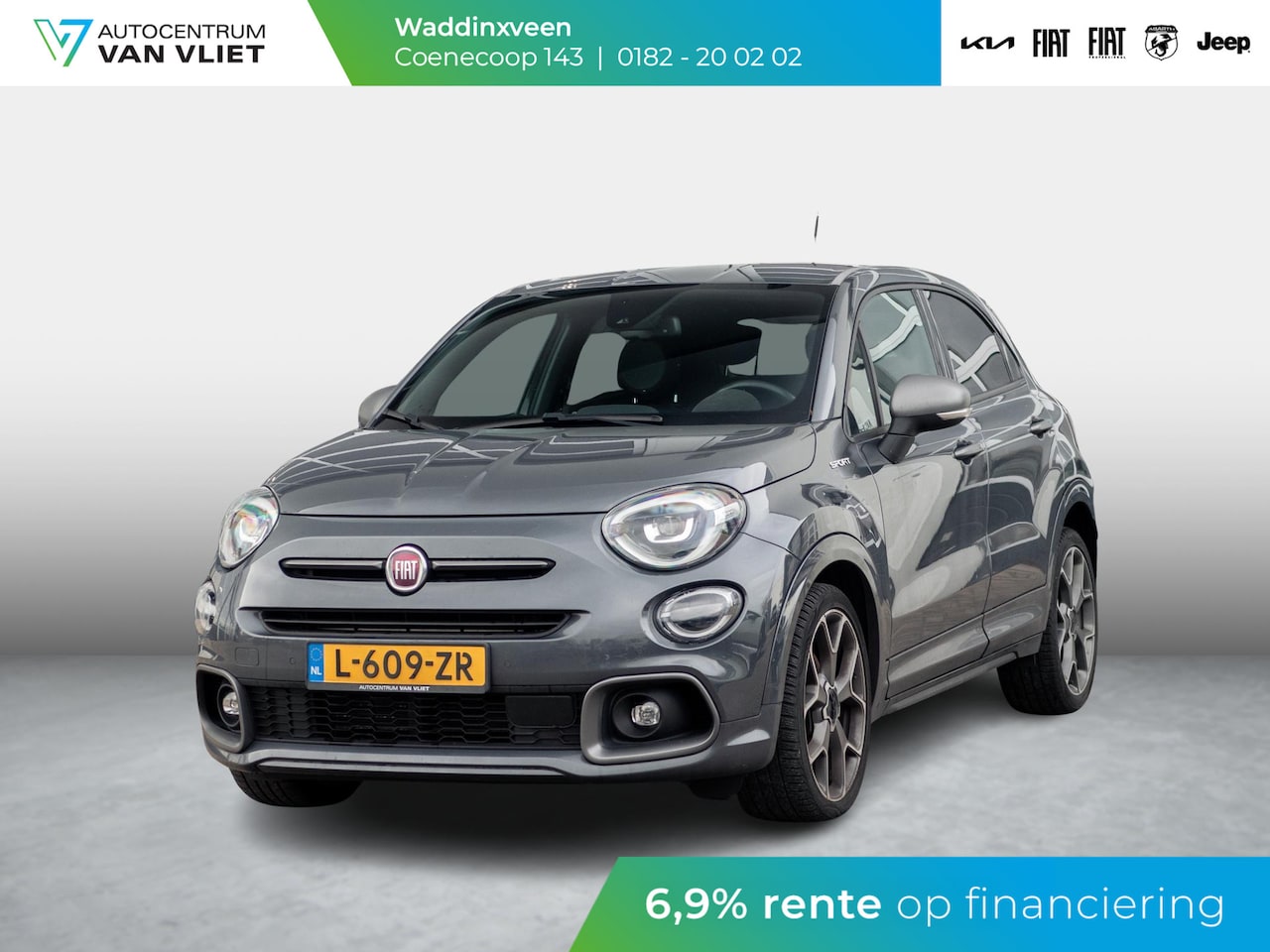 Fiat 500 X - 1.3 Turbo 150pk Sport Automaat | LED | Navi | 19" | Apple Carplay - AutoWereld.nl