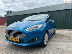 Ford Fiesta - 1.0 EcoBoost Titanium 2e eigenaar|NAP|LED|Airco| Elekt.ramen|APK