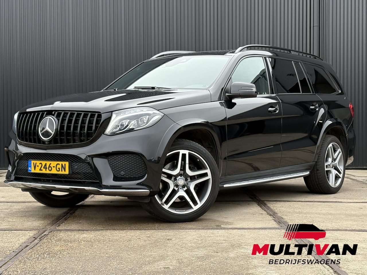 Mercedes-Benz GLS - 350 d 4MATIC | AIRMATIC | 3500KG | 4x4 | GRIJS KENTEKEN | - AutoWereld.nl