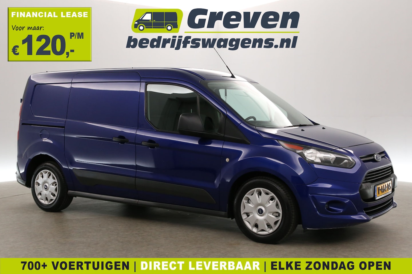 Ford Transit Connect - 1.5 TDCI L2 | Euro6 | 100PK | MARGE | 3-Zits | Airco | Camera | Cruise | Carplay | Trekh. - AutoWereld.nl