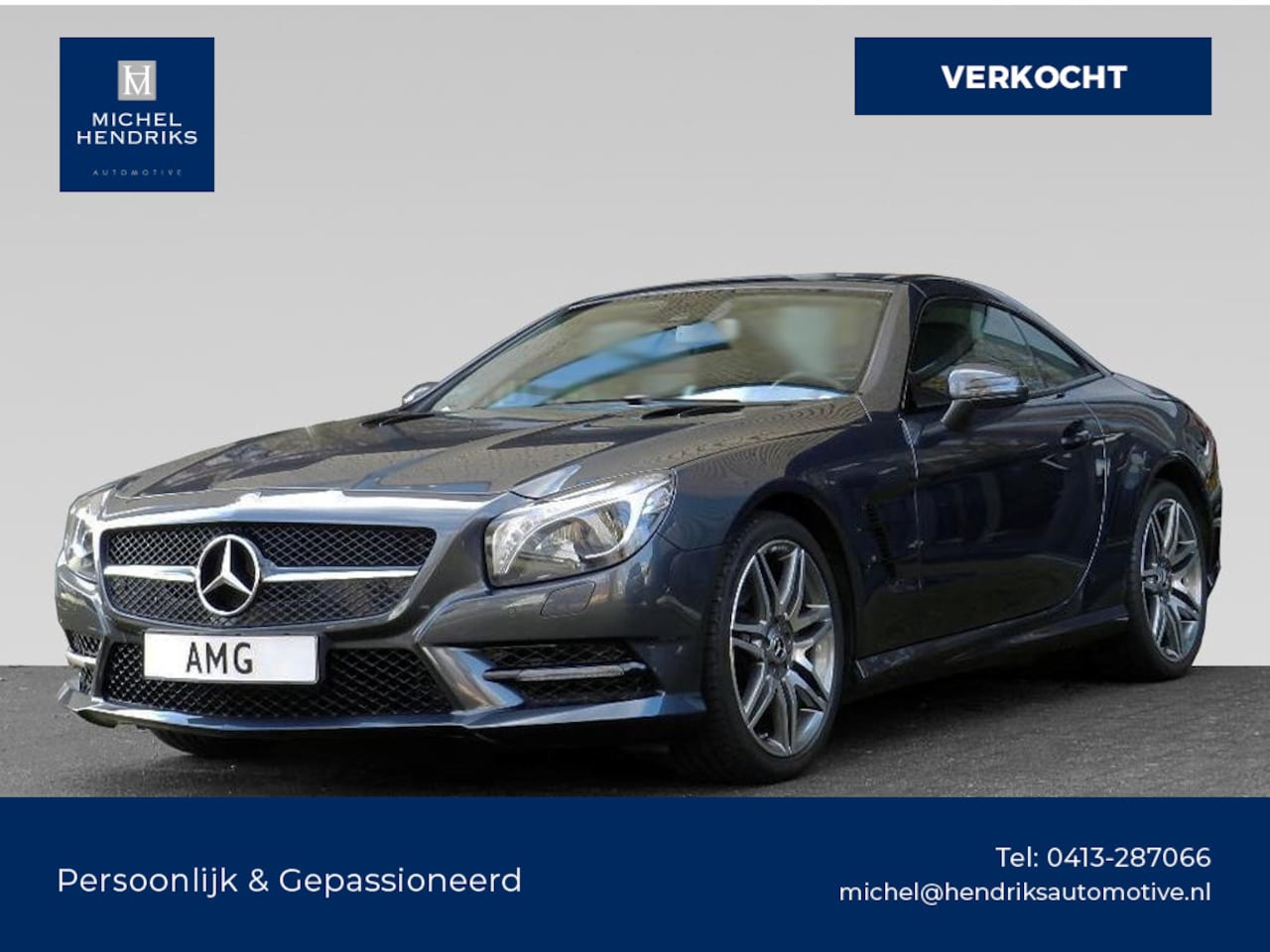 Mercedes-Benz SL-klasse Cabrio - 500 AMG 7G-TRONIC B&O - AutoWereld.nl
