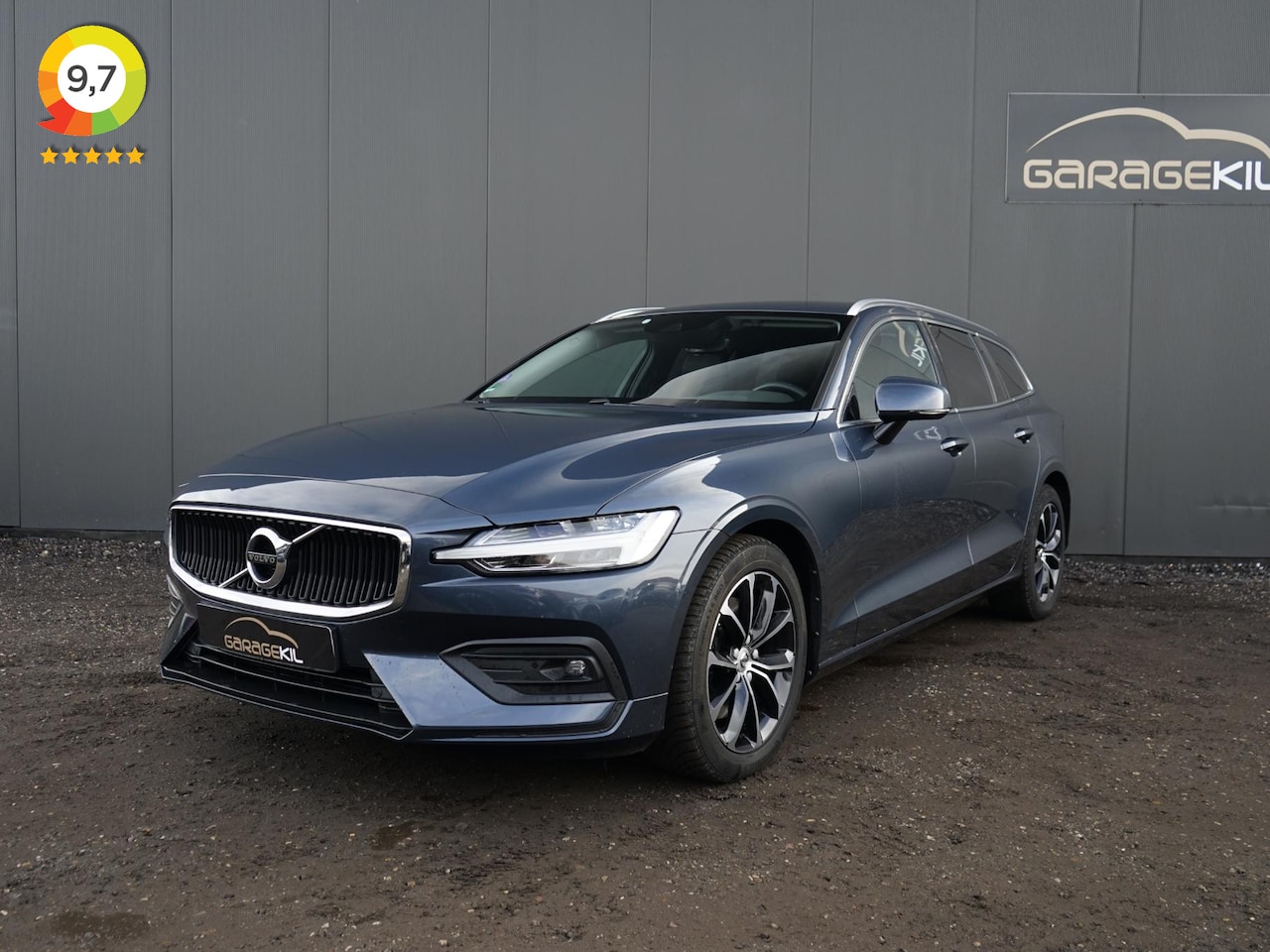 Volvo V60 - 2.0 B3 Business Pro Orig.NL / Dealer onderh / Camera / Half leder / Privacy glass / 17'' L - AutoWereld.nl