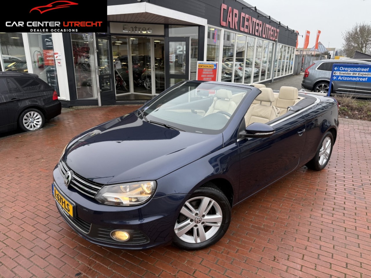 Volkswagen Eos - 1.4 TSI leer airco 6versn zeer nette uitvoering - AutoWereld.nl