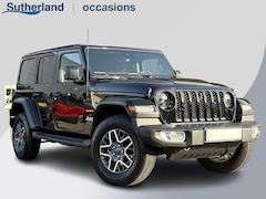 Jeep Wrangler Unlimited - 4xe 380pk Sahara PHEV | Leder | Stoel- & Stuurverwarming | Navigatie | Afneembaar Dak |