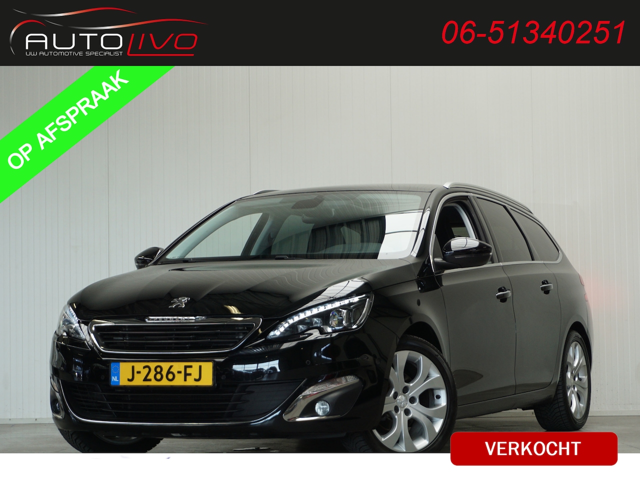 Peugeot 308 SW - 1.2 e-THP Première 130 PK! PANO LED ALCANTARA CLIMA PDC TREKHAAK etc. - AutoWereld.nl