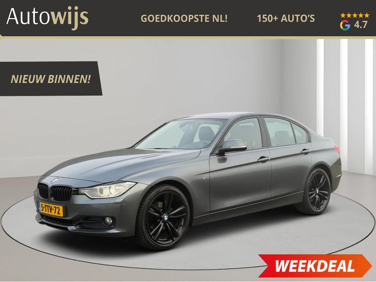 BMW 3-serie - 316i Executive|M-SPORT|NAVI|LM-VELG|DEALER ONDERHOUDEN - AutoWereld.nl