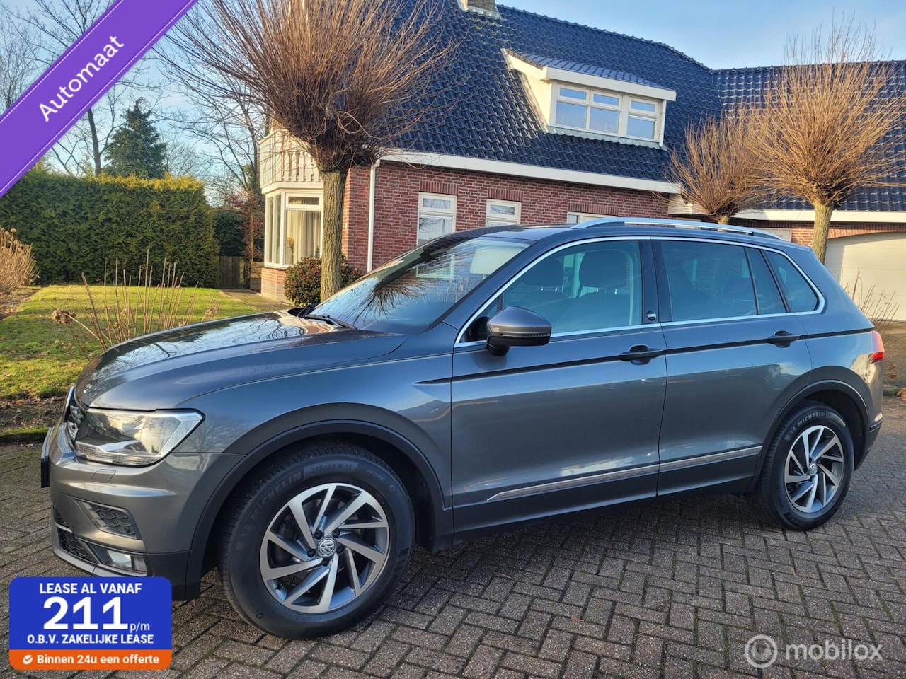 Volkswagen Tiguan - 1.4 TSI ACT Highlne,autom,panoramadak,navi - AutoWereld.nl
