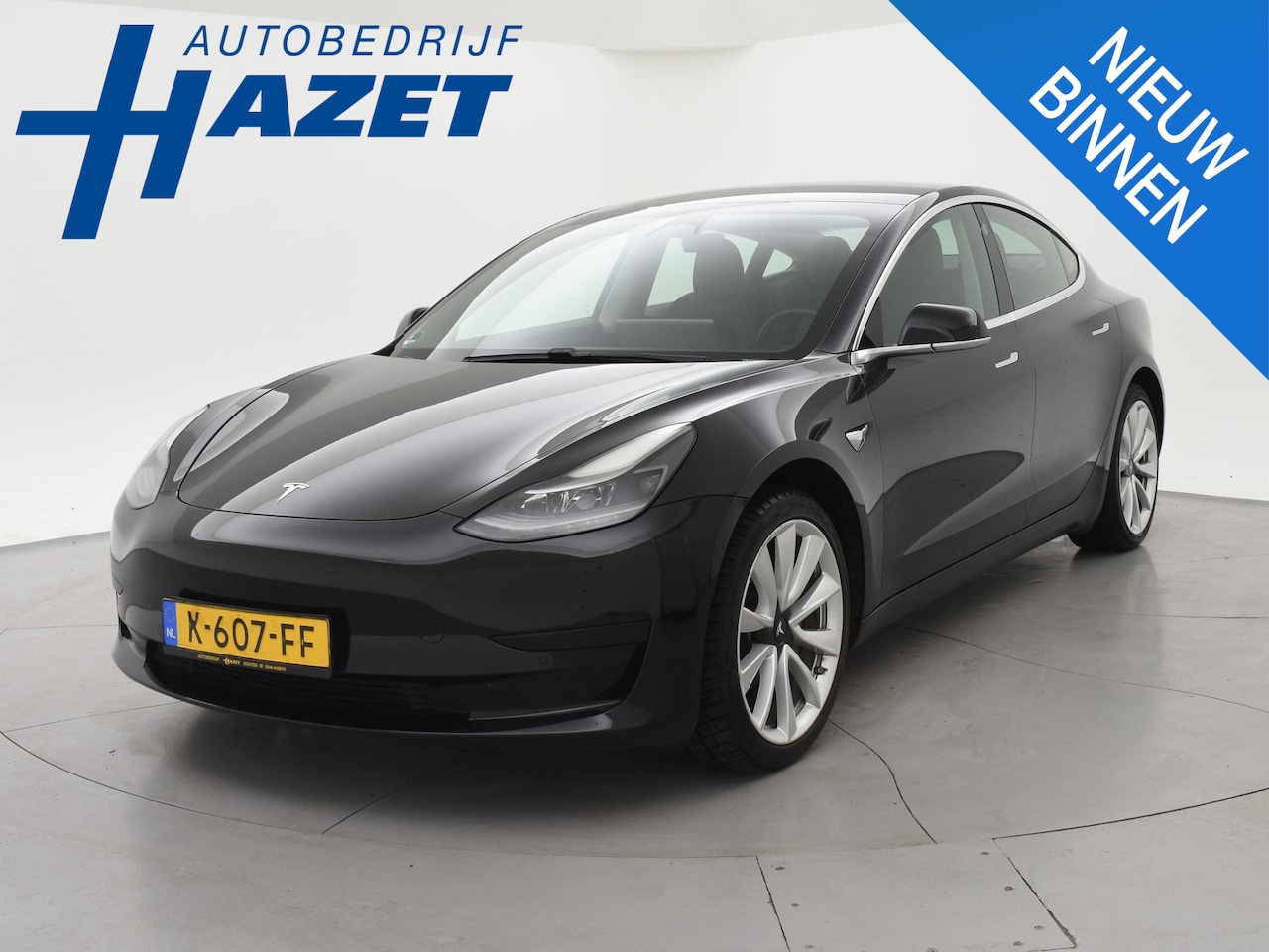Tesla Model 3 - 60 kWh RWD *BTW* + LEDER | AUTOPILOT | PANORAMA | 3 CAMERA'S - AutoWereld.nl