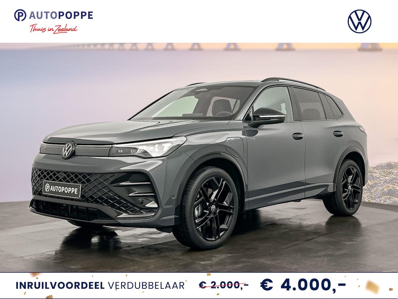 Volkswagen Tiguan - R-Line Edition Plug in Hybride 272 pk Black Style Pakket - AutoWereld.nl