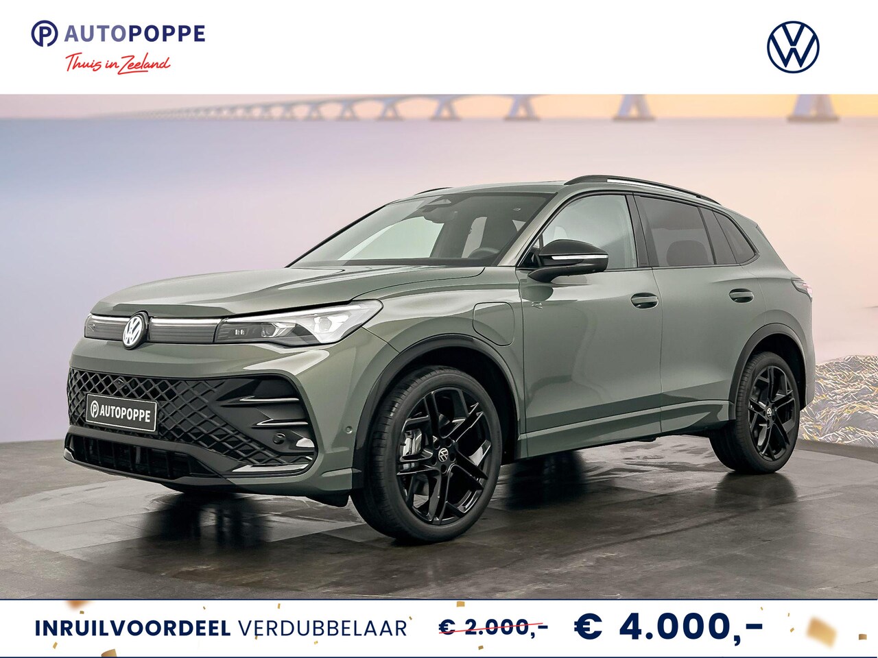 Volkswagen Tiguan - R-Line Edition Plug in Hybride 204 pk Black Style Pakket - AutoWereld.nl