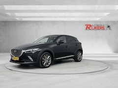 Mazda CX-3 - 2.0 SkyActiv-G 150 GT-M 4WD Autom acc, blis, blue, Climate Contr, Lane ass, Stoel + Stuur