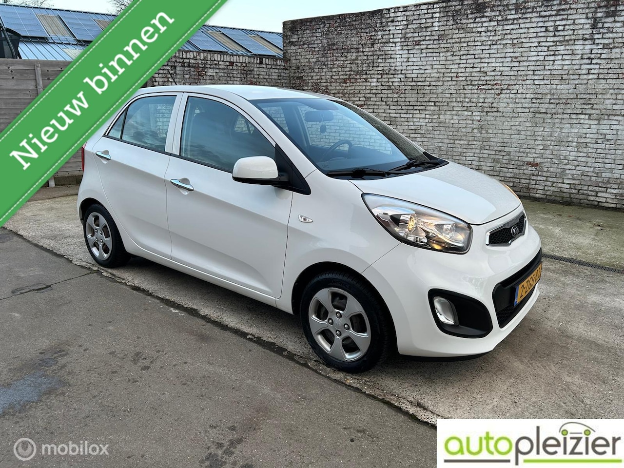 Kia Picanto - 1.0 CVVT BusinessLine Navi|carplay|bleutooth|AC - AutoWereld.nl