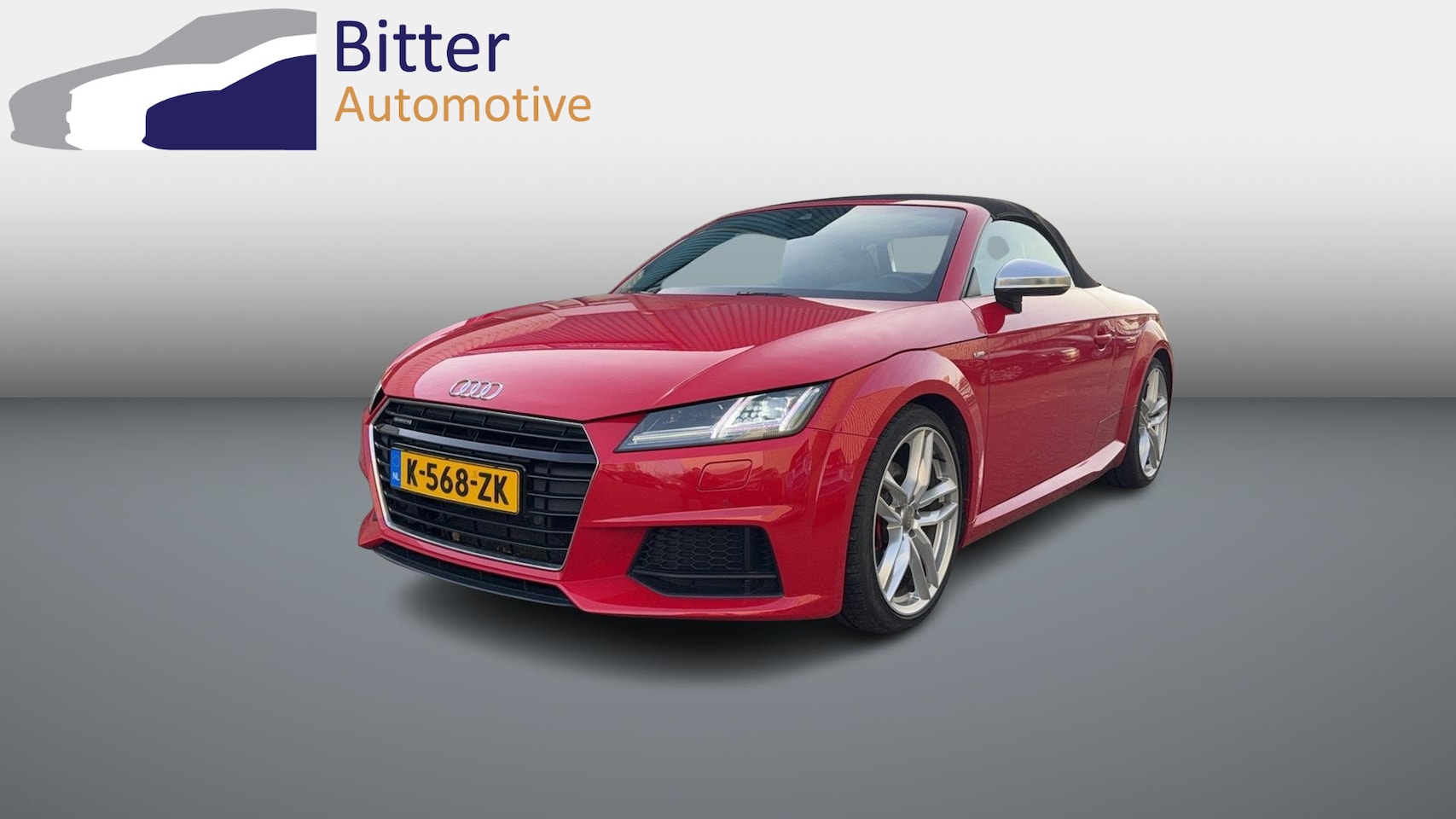Audi TT Roadster - 2.0 TFSI quattro Pro Line + Automaat/S-line/Nek verwarming/Virtual Cockpit/Bang & Olufsen - AutoWereld.nl