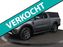 Ford Ranger - 2.0 Super Cab EcoBlue Wildtrak | NAP | Automaat | BTW | BPM VRIJ | Leder | 4x4 | 3500kg. T