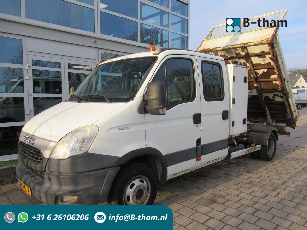 Iveco Daily - 35C13D 2.3 410 DOKA Dubbelcabine Kipper - AutoWereld.nl