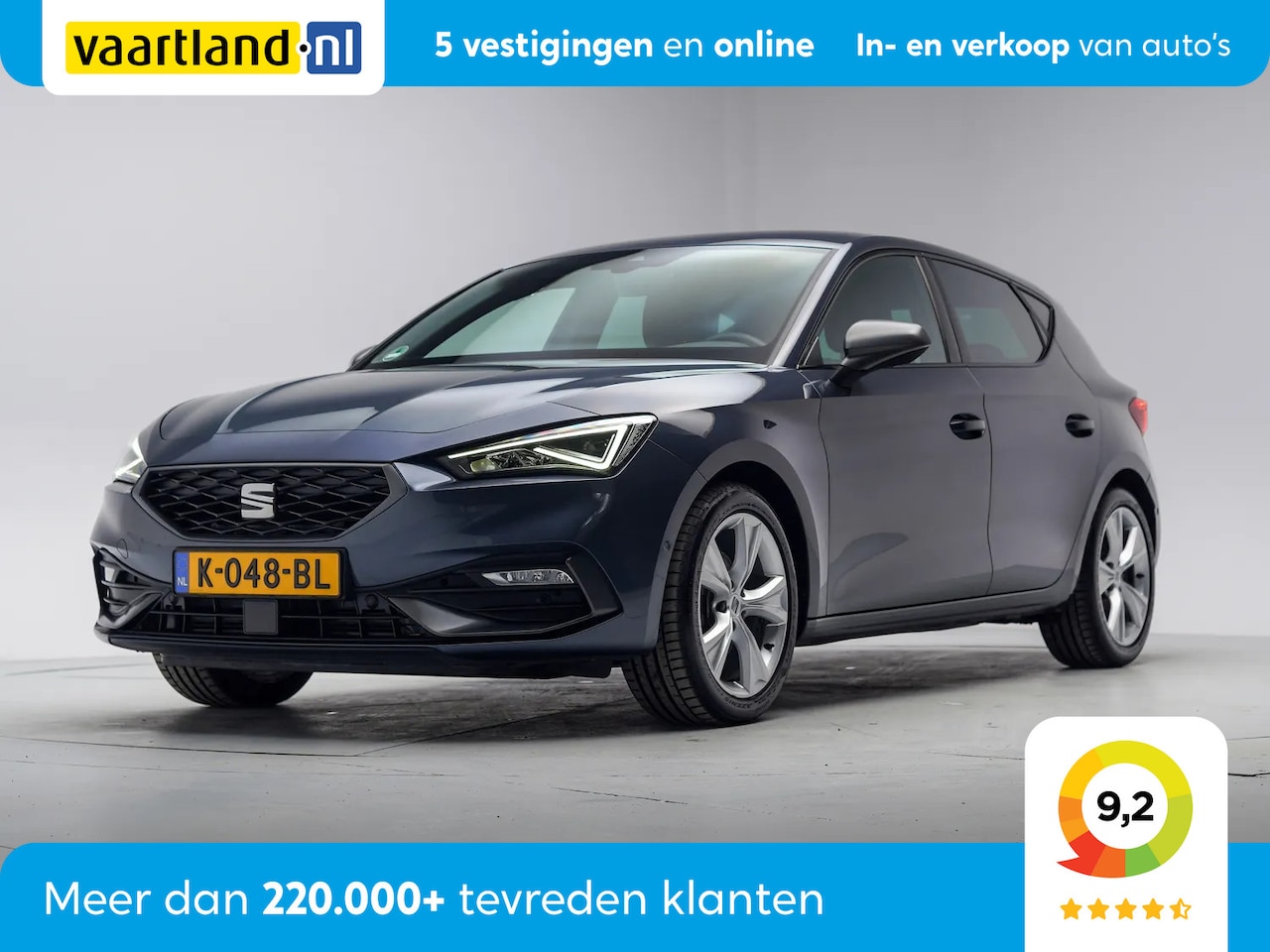 SEAT Leon - 1.0 TSI FR Business Intense [ LED Virtual Navi Clima ] - AutoWereld.nl