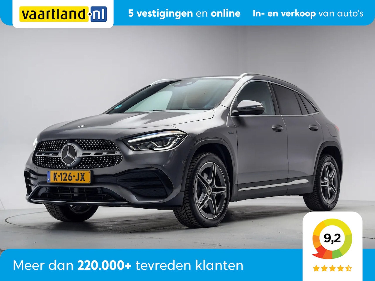 Mercedes-Benz GLA-Klasse - 250e AMG line Business Solution [ Navi Xenon/Led Widescreen Leder-Alcantara ] - AutoWereld.nl