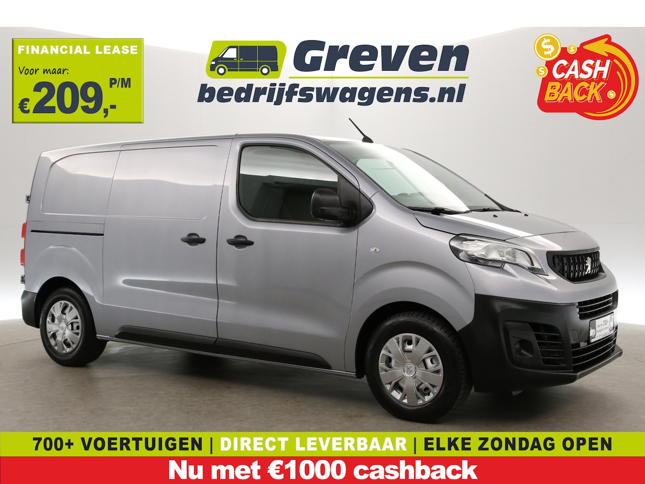 Peugeot Expert - 1.5 BlueHDI L2H1 | Euro6 | Airco | Cruise | Trekhaak | Parkeersens. | Elektrpakket - AutoWereld.nl