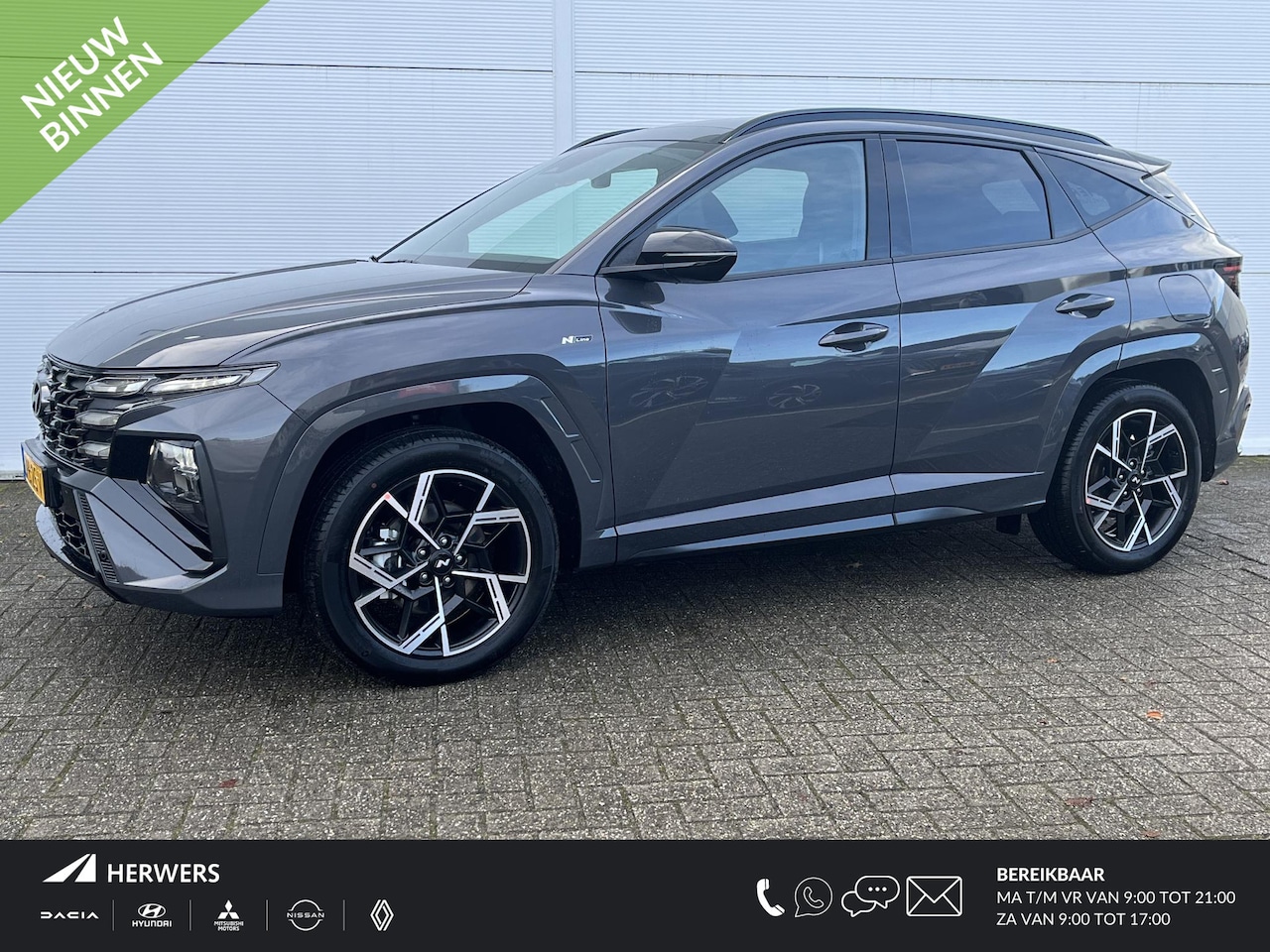 Hyundai Tucson - 1.6 T-GDI PHEV N Line Sky / Business edition / Schuif/kantel-dak / Stoel- en stuurwielverw - AutoWereld.nl