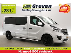Opel Vivaro - 1.6 CDTI Sport 146PK L2H1 | Dubbele Cabine | Euro 6 | Airco | Cruise | Camera | Leder | St