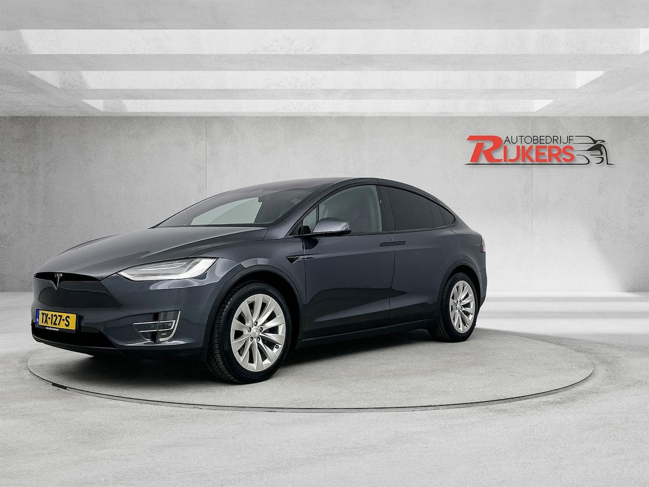 Tesla Model X - 100D 6p. Acc,Apple Carp,Blis,360 Camera,Lane Assist,Stoel + Stuur Verwarming,Elektrische S - AutoWereld.nl