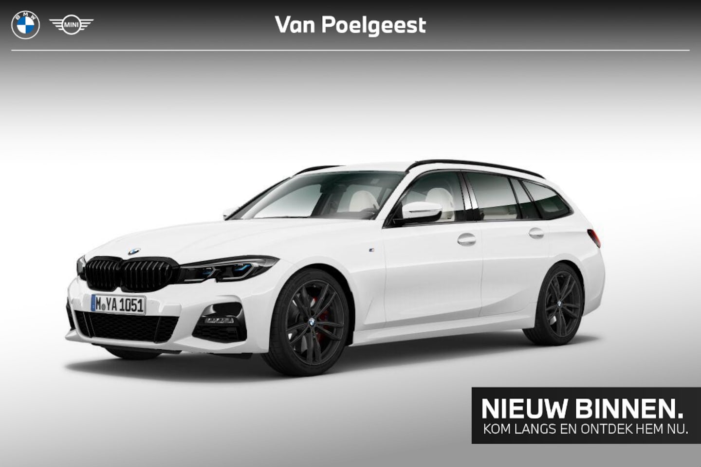 BMW 3-serie Touring - 318i M-Sport M-Sport / 19inch / Getinte ramen / Hifi Audio systeem / Stoelverwarming - AutoWereld.nl