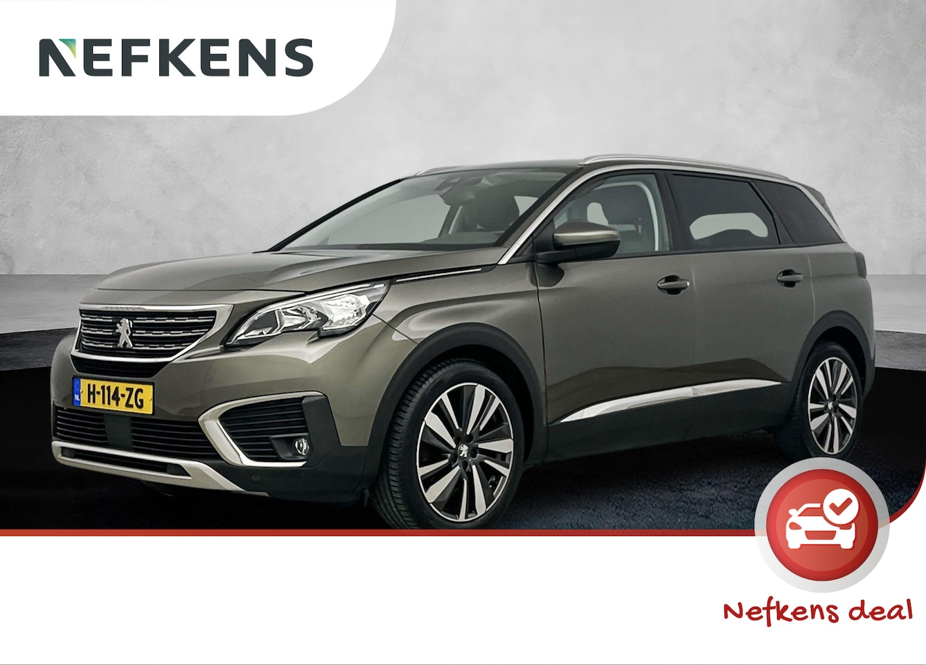 Peugeot 5008 - SUV Premium Avantage 130pk Automaat | Trekhaak | Elektrische Achterklep | Navigatie - AutoWereld.nl