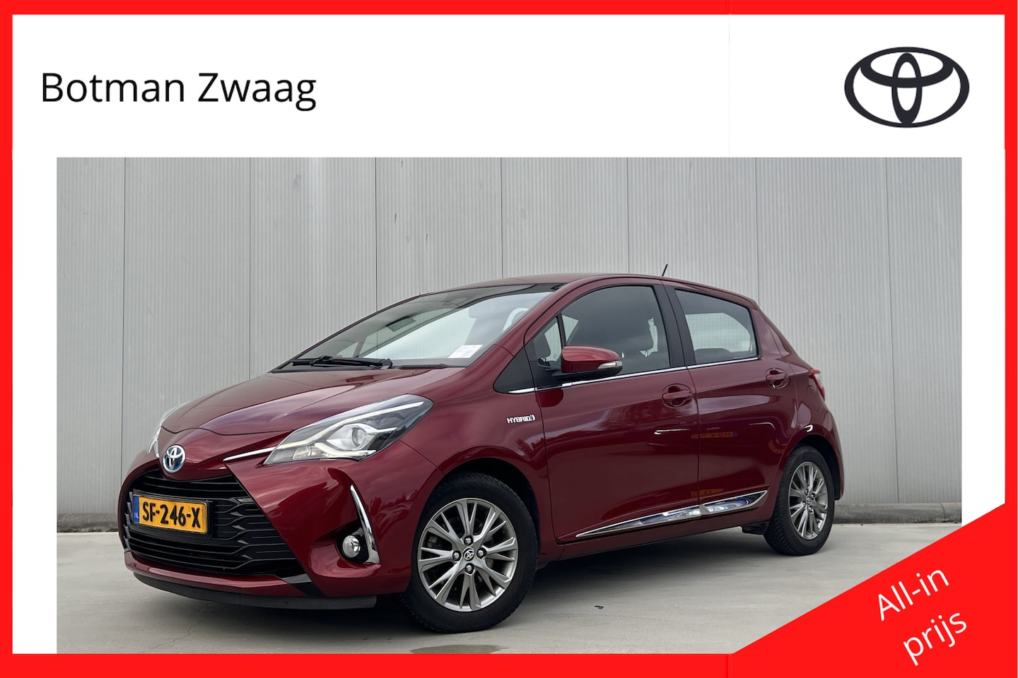 Toyota Yaris - 1.5 Hybrid Executive | Cruise control - AutoWereld.nl