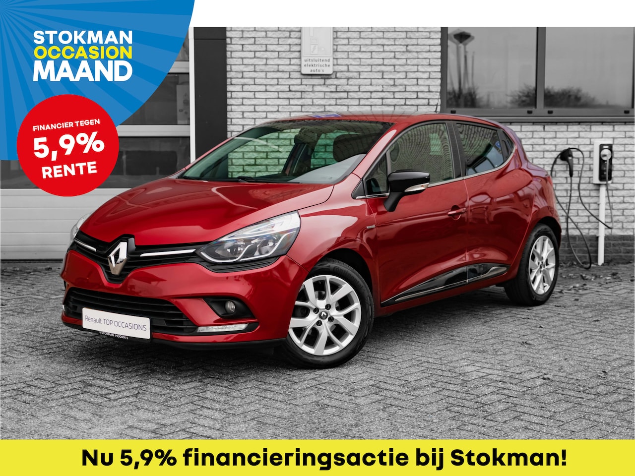 Renault Clio - 0.9 TCe Limited | airco | navigatie | lichtmetalen velgen - AutoWereld.nl