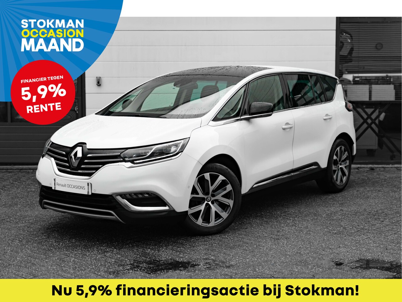 Renault Espace - 1.6 TCe Dynamique 5 persoons | Trekhaak afneembaar | 4 seizoenbanden | 4 wielbesturing | S - AutoWereld.nl