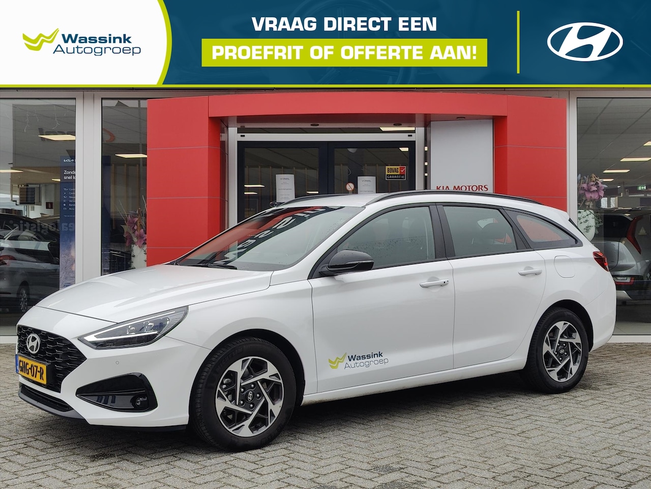 Hyundai i30 Wagon - 1.0 T-GDI 48V 120pk Comfort | DEMO DEAL | Climate Control | Camera Achter | Sensoren Voor - AutoWereld.nl