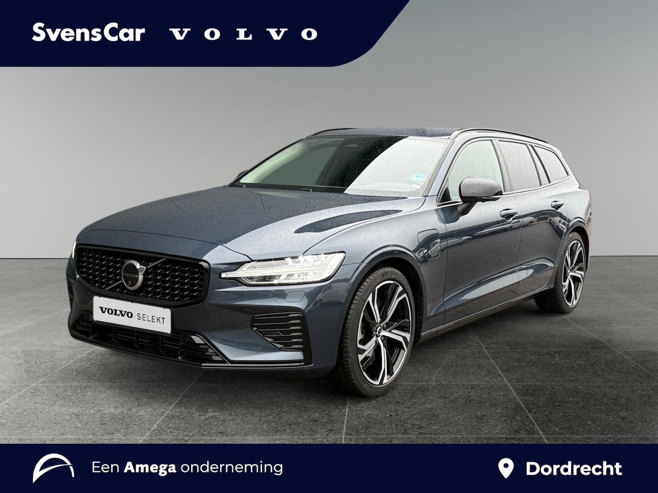 Volvo V60 - 2.0 T6 Plug-in hybrid AWD Plus Dark | Head-up Display | Lighting Pack | Extra getint glas - AutoWereld.nl