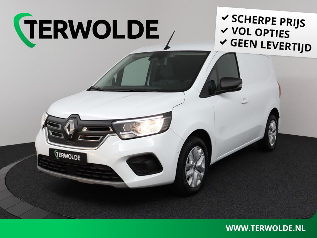 Renault Kangoo E-Tech - electric GB L2 E-Tech electric 120 pk extra | Achteruitrijcamera | Adaptive cruise control - AutoWereld.nl