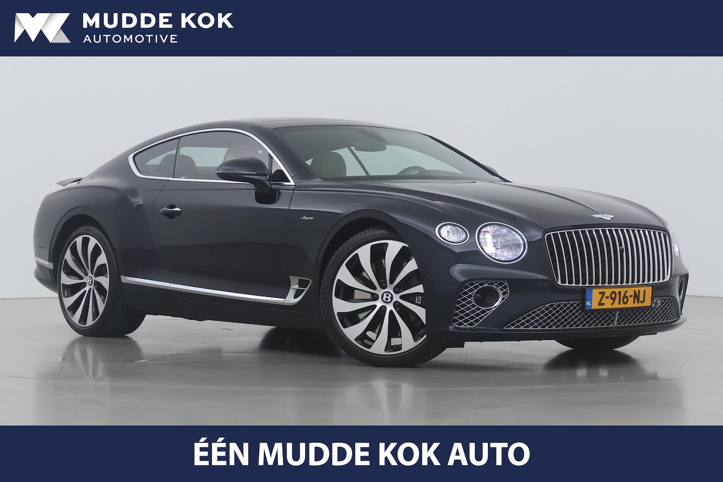 Bentley Continental GT - 4.0 V8 Azure | Rotating Display | Bang&Olufsen | Head-Up | Panoramadak | Ventilatie+Massag - AutoWereld.nl