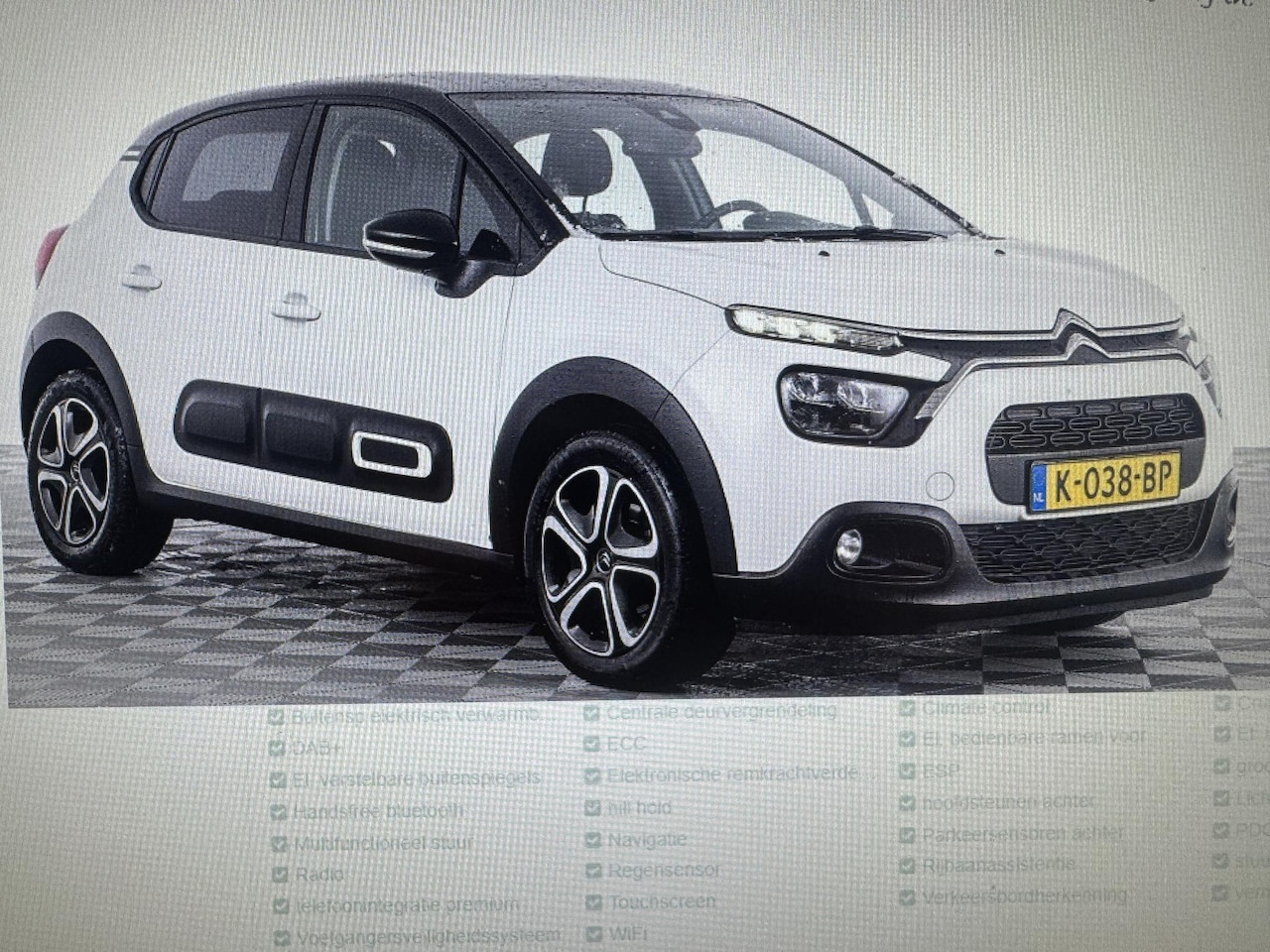 Citroën C3 - 1.2 83PK FULL OPTION : APPCARPLAY/NAVI/CLIMA/PDC/ LED/S&S/MEDIA/BTA/DAB+/P-GLAS. 1E EIG .N - AutoWereld.nl