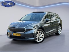 Skoda Enyaq iV - 80, panoramadak, achteruitrijcamera, stoel-stuurverwarming, 1/2 leder, vele opties, , eers