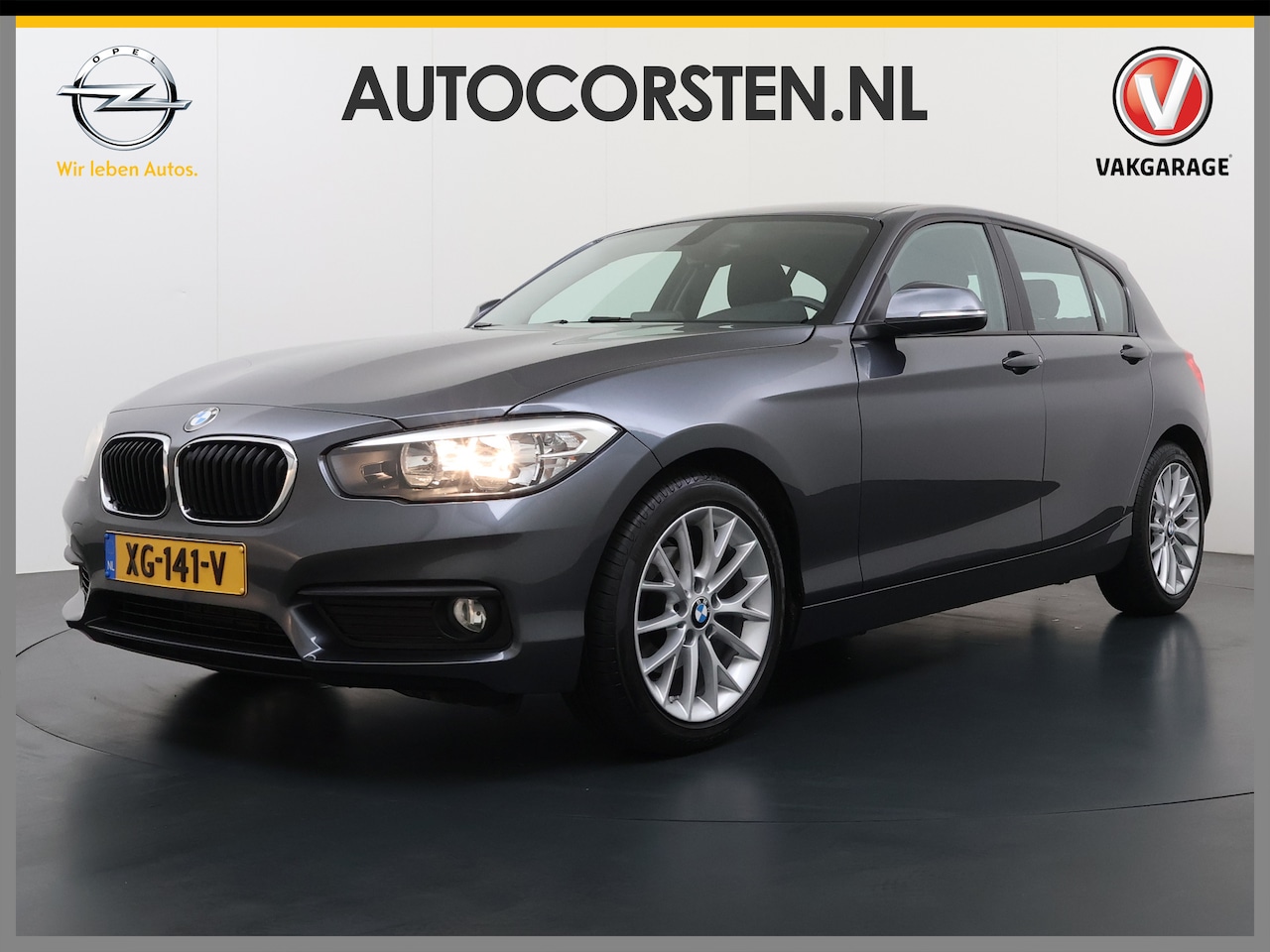 BMW 1-serie - 118i AUT-8 Sport Navi Ecc Trekhaak Pdc Sportstoelen Corporate Edition Lmv 17" Regen-Lichts - AutoWereld.nl
