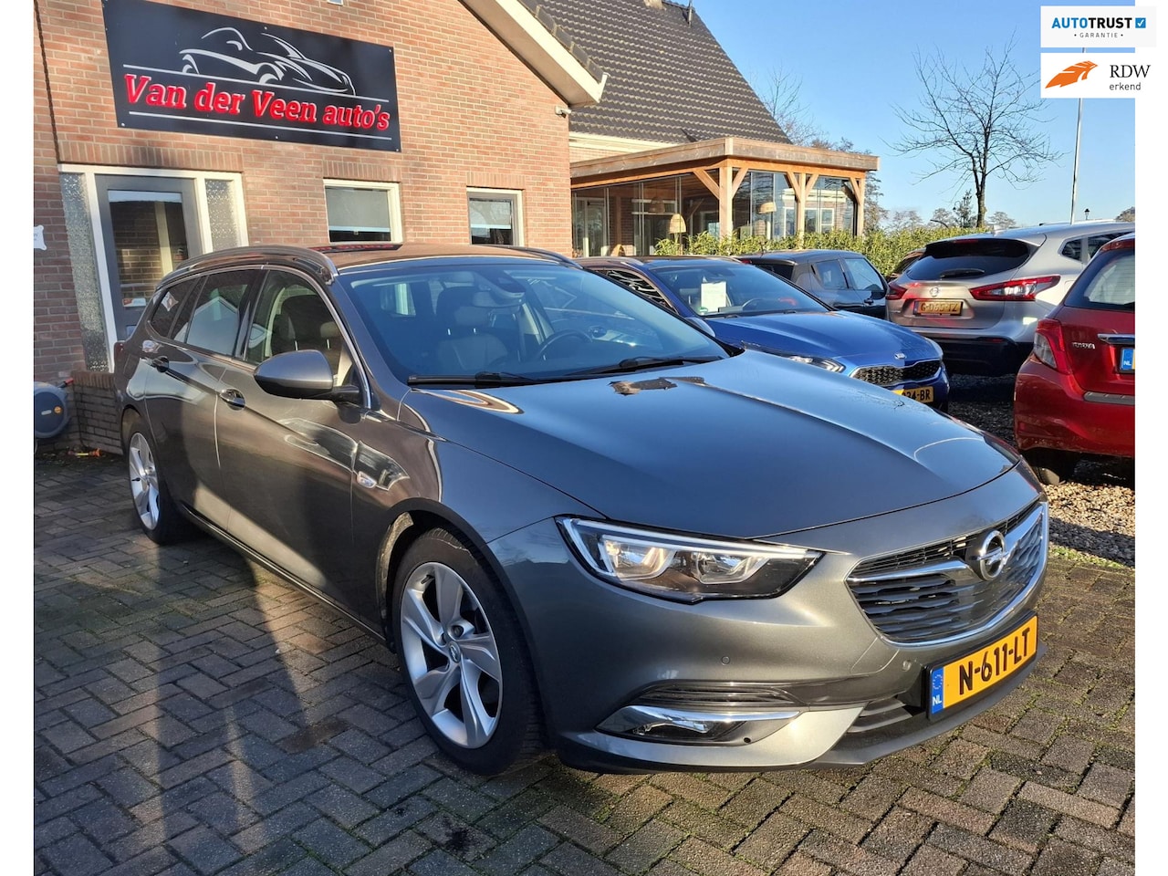 Opel Insignia Sports Tourer - 1.5 Turbo Innovation. Goed onderhouden en luxe; o.a. carplay, navi, leer, stoel/stuurverw, - AutoWereld.nl