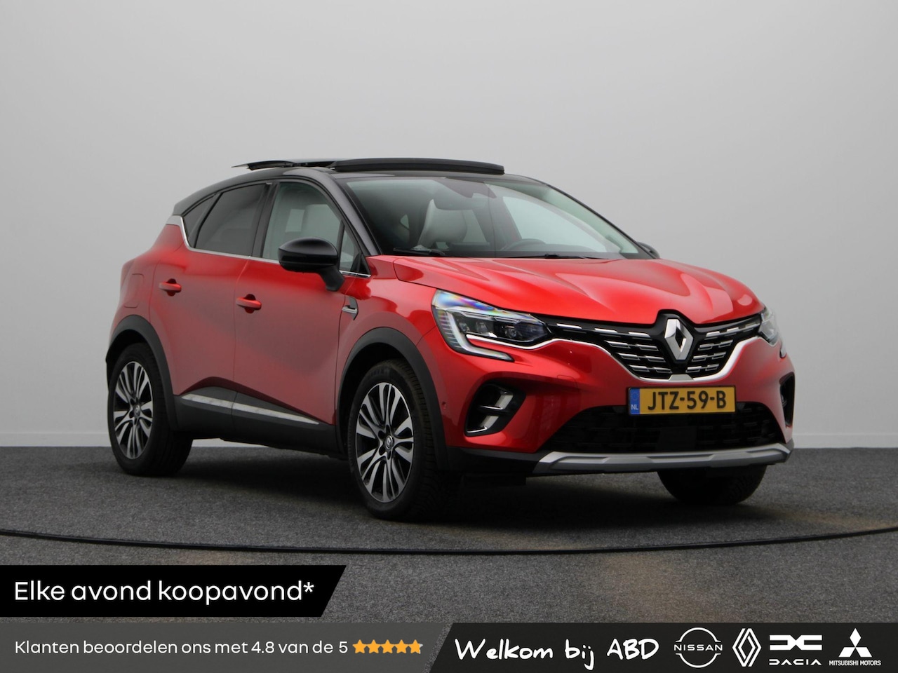 Renault Captur - E-Tech Hybrid 145pk Iconic | Bose Audio | Schuif kanteldak | Active driver assist | Ledere - AutoWereld.nl