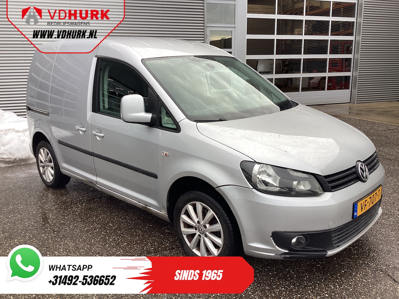 Volkswagen Caddy - 1.6 TDI 100 pk Aut. Export DB-Riem V.V/ Leder/ Stoelverw./ Cruise/ Airco/ LMV/ PDC/ Trekha - AutoWereld.nl